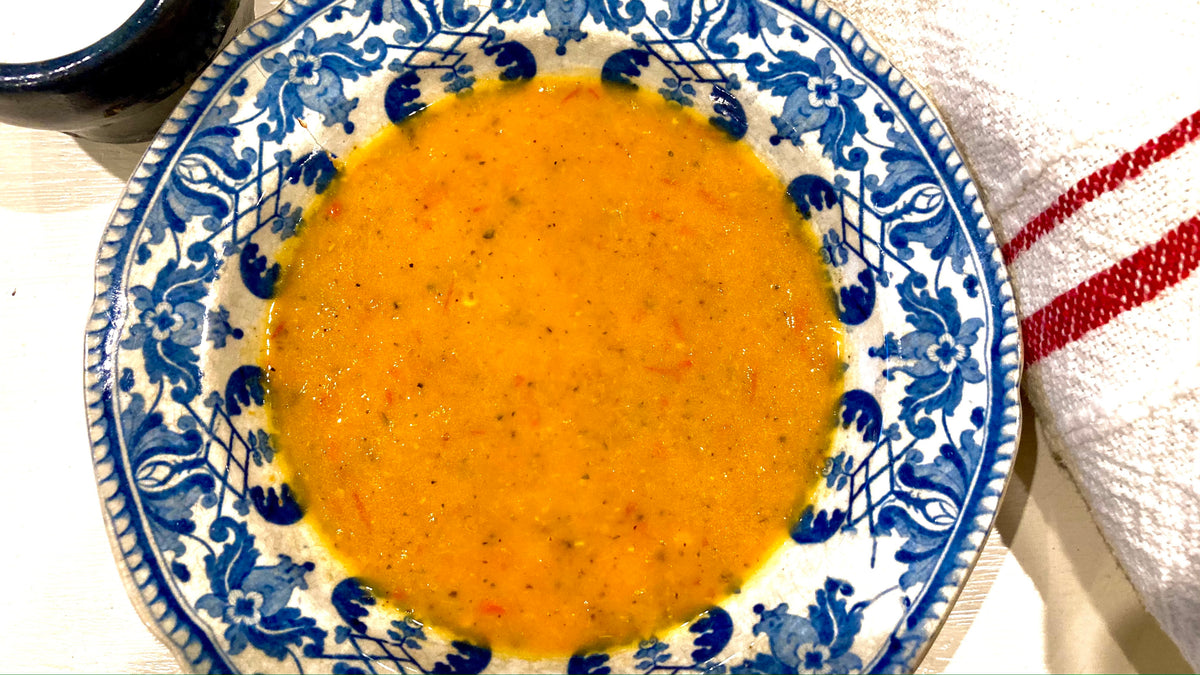 ROASTED RED PEPPER, TOMATO AND LEEK SOUP - SERVES 4 &ndash; Fino Olive Oil Ltd