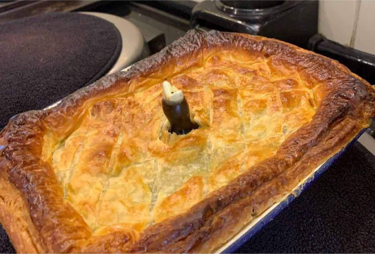 LAMB, JUNIPER AND WILD MUSHROOM POT PIE – serves 6 – Fino Olive Oil Ltd