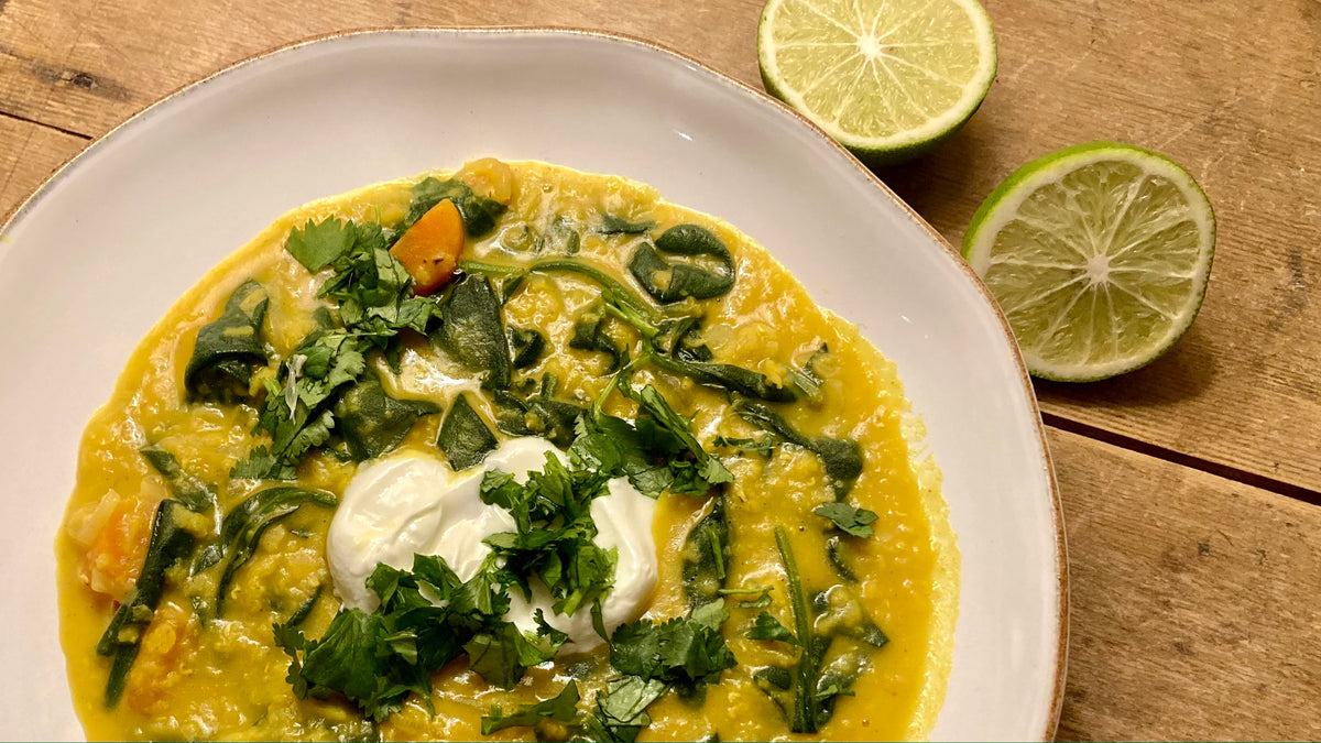 LIME AND COCONUT DAL - SERVES 2 – Fino Olive Oil Ltd