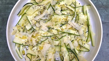 COURGETTE CARPACCIO - SERVES 2 AS A SIDE