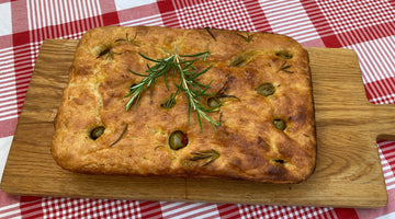 ROSEMARY AND OLIVE FOCCACIA