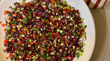 COLOURFUL SWEET TANGY CRUNCHY SALAD