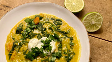 LIME AND COCONUT DAL - SERVES 2