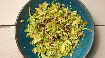 SHAVED BRUSSELS SPROUT SALAD