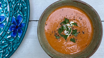 SPICY TOMATO AND LENTIL SOUP - SERVES 6